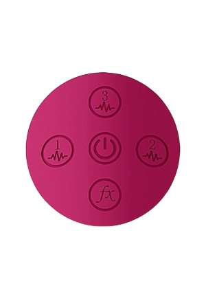 Trójfunkcyjny wibrator królik z obrotowymi kulkami, w kolorze różowym  – potrójna stymulacja