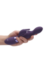 Wibrator królik z obrotową stymulacją punktu G – potrójna moc