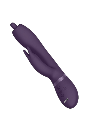 Wibrator króliczek do precyzyjnej stymulacji Punktu G i łechtaczki w kolorze fioletowym