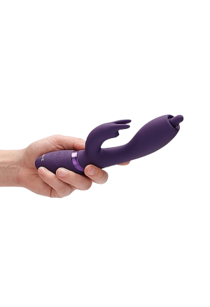 Wibrator króliczek do precyzyjnej stymulacji Punktu G i łechtaczki w kolorze fioletowym