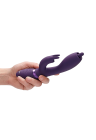 Wibrator króliczek do precyzyjnej stymulacji Punktu G i łechtaczki w kolorze fioletowym
