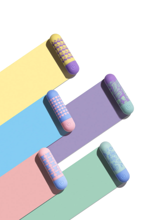 Kieszonkowy mini wibrator z silikonu medycznego – designerski i dyskretny