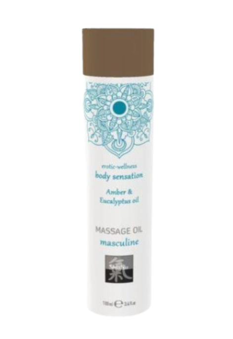 Afrodyzjakalny olejek do masażu - eukaliptus i bursztyn 100 ml