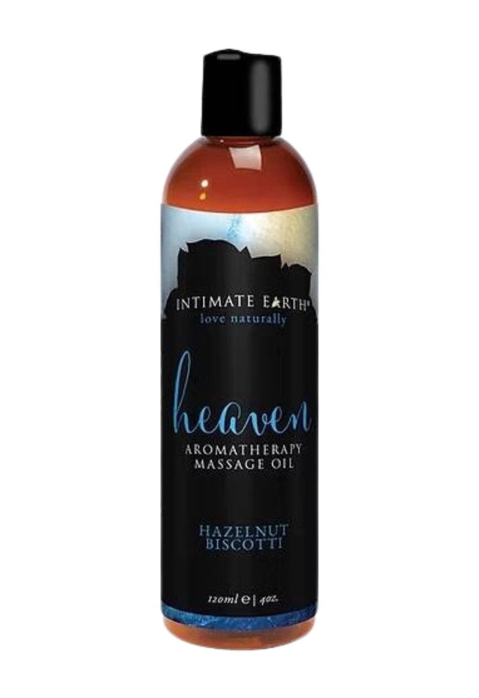 Intimate Earth - Organiczny olejek do masażu - orzechy laskowe i biszkopt, 120 ml