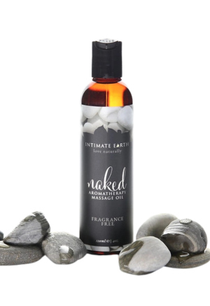Intimate Earth - Organiczny olejek do masażu - bezzapachowy, 120 ml