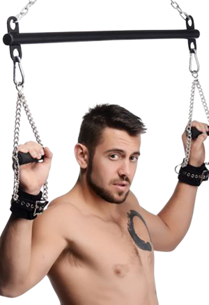 Wiszący drążek BDSM Levitate – stalowy, regulowany