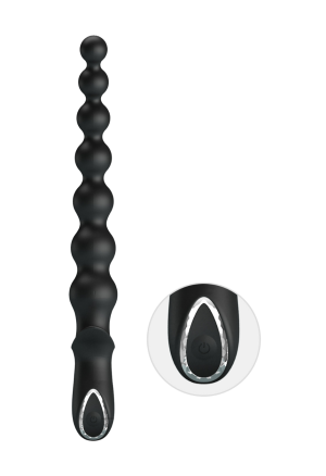 Super mocny analny wibrator z miękkiego silikonu medycznego