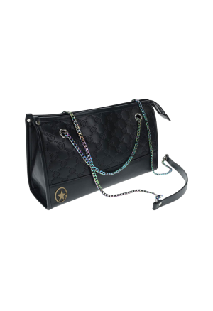 Luksusowy zestaw bondage zapakowany w elegancką, zjawiskową torebkę