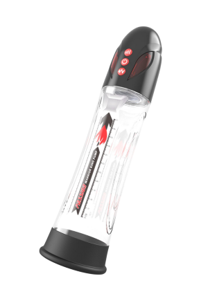 Wodoodporna pompka do penisa z 8 trybami pracy i inteligentnym podświetleniem LED