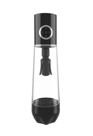 Automatyczna wodoodporna pompka do penisa z wibracjami i inteligentnym systemem ssania