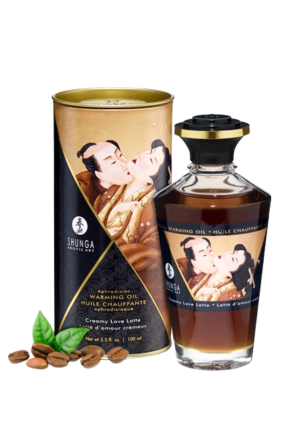 Jadalny, rozgrzewający olejek do masażu-kawowy