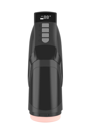 Masturbator nowej generacji z wibracjami i funkcją  zasysania i wypuszczania powietrza