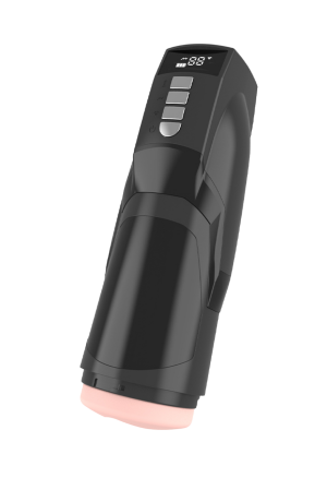 Masturbator nowej generacji z wibracjami i funkcją  zasysania i wypuszczania powietrza