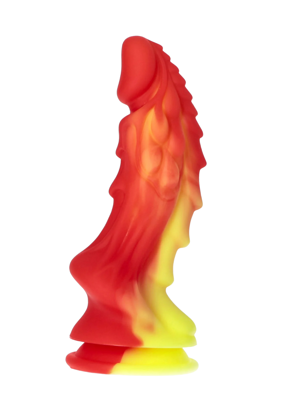 Silikonowe dildo na przyssawce o fantazyjnym kształcie