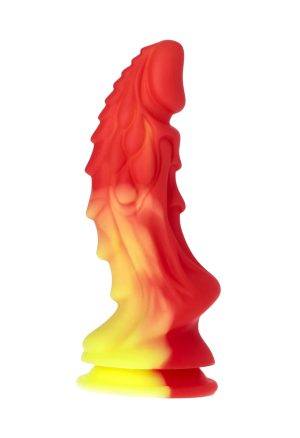 Silikonowe dildo na przyssawce o fantazyjnym kształcie