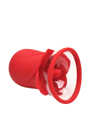 Stymulator łechtaczki z wibracjami i zasysaniem - pompka i masażer w jednym