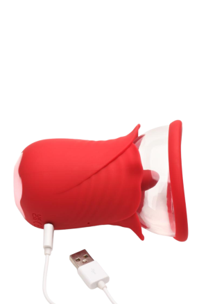 Stymulator łechtaczki z wibracjami i zasysaniem - pompka i masażer w jednym