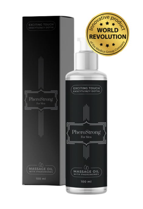 Olejek do masażu z feromonami dla mężczyzn PheroStrong, 100 ml