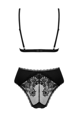 Body z siateczki oraz koronki z otwartymi plecami