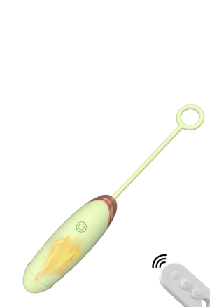 Jajeczko z funkcją podgrzewania i ruchem posuwistym sterowane pilotem