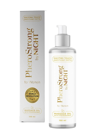 Olejek do masażu z feromonami dla kobiet PheroStrong by Night, 100 ml