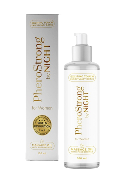 Olejek do masażu z feromonami dla kobiet PheroStrong by Night, 100 ml