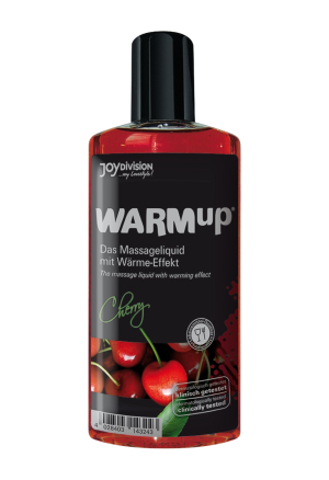 Rozgrzewający olejek do masażu o smaku wiśniowym, 150 ml