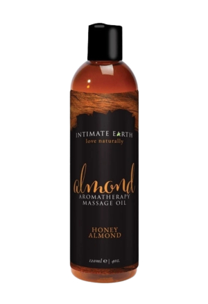 Intimate Earth - Organiczny olejek do masażu - miód i migdały, 120 ml