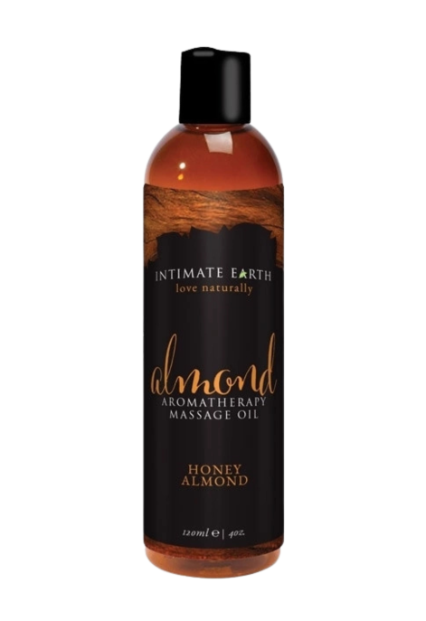 Intimate Earth - Organiczny olejek do masażu - miód i migdały, 120 ml