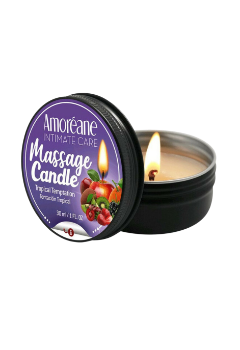 Aromatyzowana świeca do masażu - owoce tropikalne