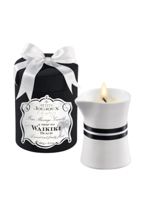 Elegancka świeca do masażu o słodkim zapachu kokosa i ananasa