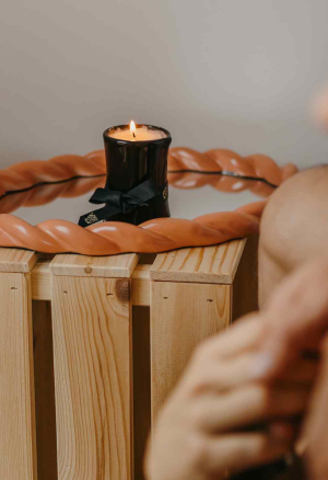 Aromatyzowana, zmysłowa świeca do masażu ciała