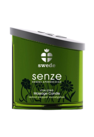 Świeca aromatyczna - cytryna, eukaliptus i czarny pieprz