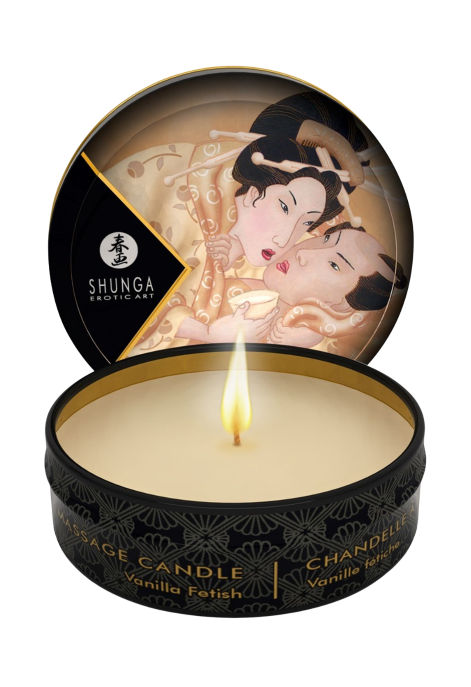 Świeca do masażu o zapachu wanilii