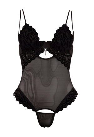 Zabójcze body z odpinanym biustonoszem oraz stringami