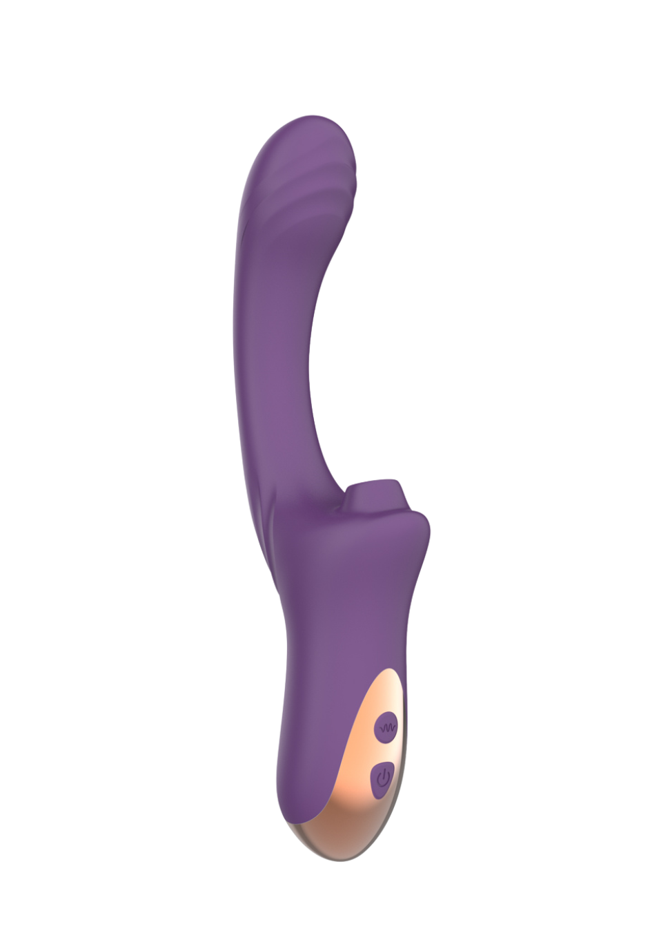 Wibrator punktu G z dodatkową funkcją ssania