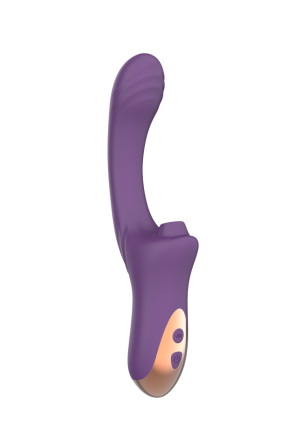 Wibrator punktu G z dodatkową funkcją ssania