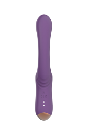 Wibrator punktu G z dodatkową funkcją ssania