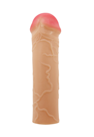 Wydłużająca nakładka na penisa z realistycznego materiału