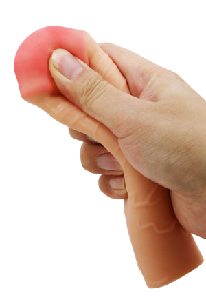 Wydłużająca nakładka na penisa z realistycznego materiału