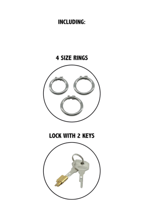 Metalowy pas cnoty dla mężczyzn