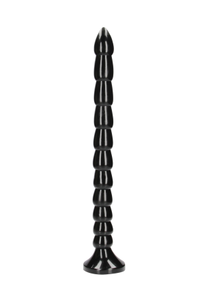 Analne dildo wykonane z elastycznego silikonu, do stopniowej eksploracji - 43,5 cm