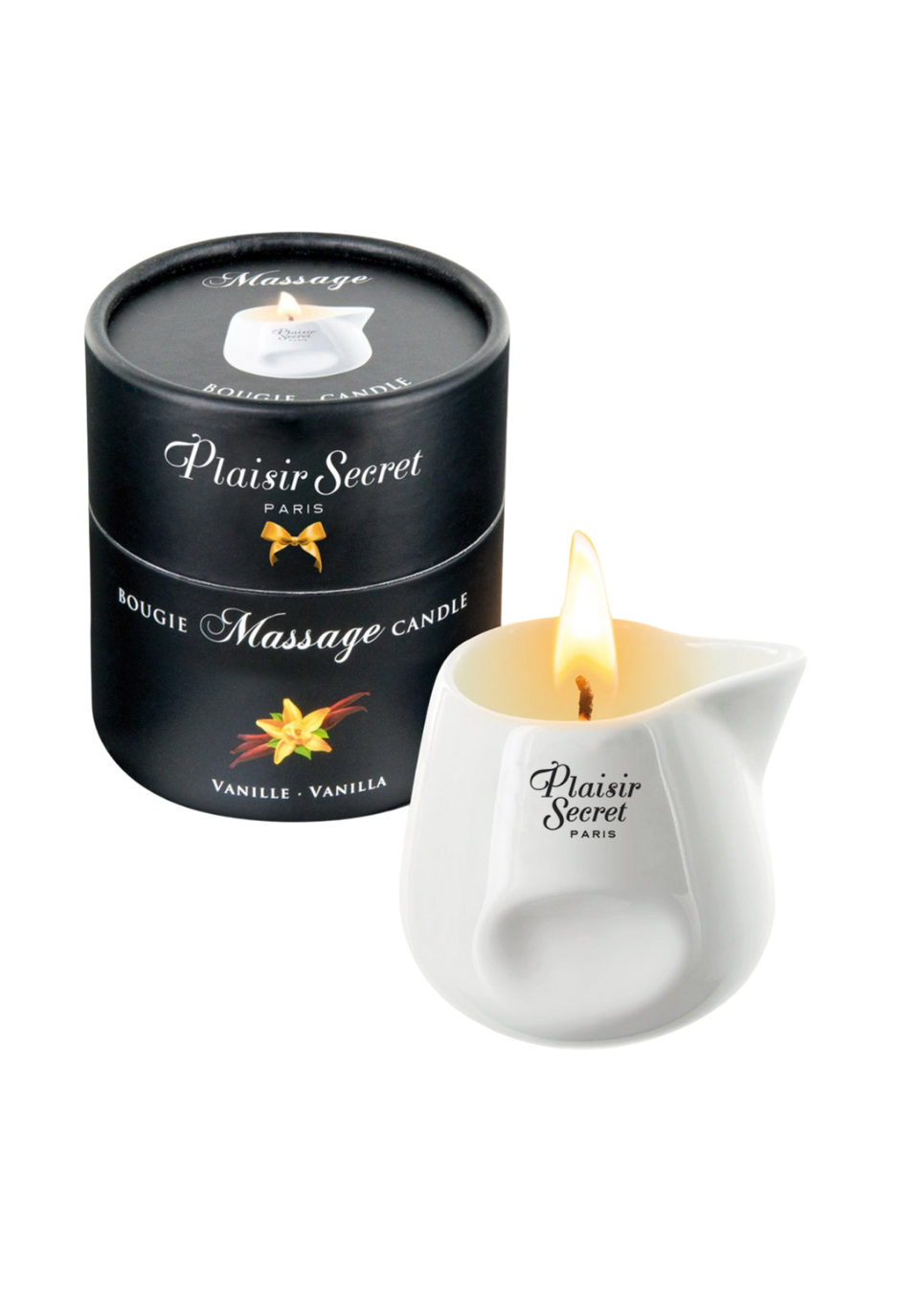 Zapachowa świeca do masażu o waniliowym aromacie