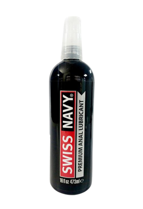 Lubrykant analny premium, na bazie silikonu 473 ml