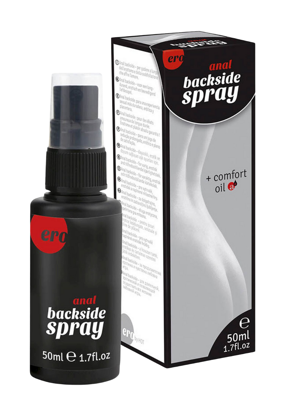 Rozluźniający spray analny - Ero Backside Spray 50 ml