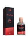 Rozgrzewający, jadalny  żel do stosunku oralnego - truskawka, 30 ml