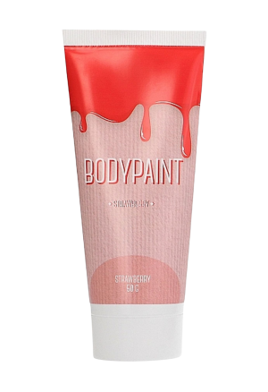 Farbka do malowania ciała o smaku truskawki - 50g