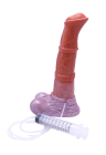 Duże, realistyczne dildo z funkcją wytrysku - 35 cm