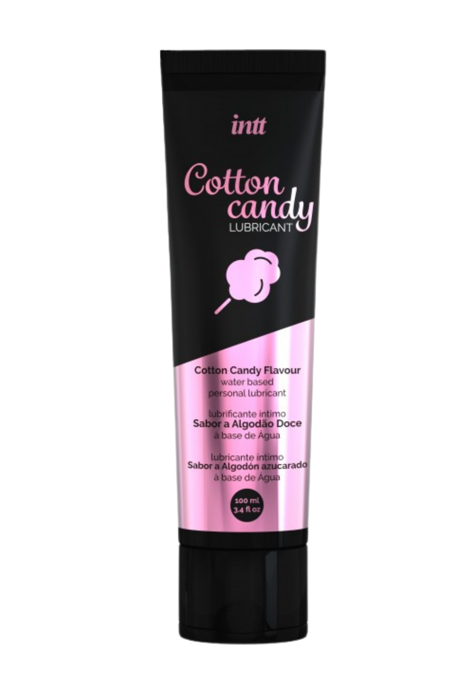 Lubrykant o smaku waty cukrowej, kompatybilny z prezerwatywami