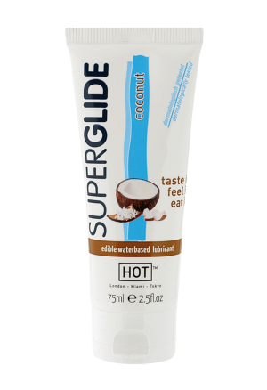 Jadalny lubrykant na bazie wody o zapachu kokosa, 75ml